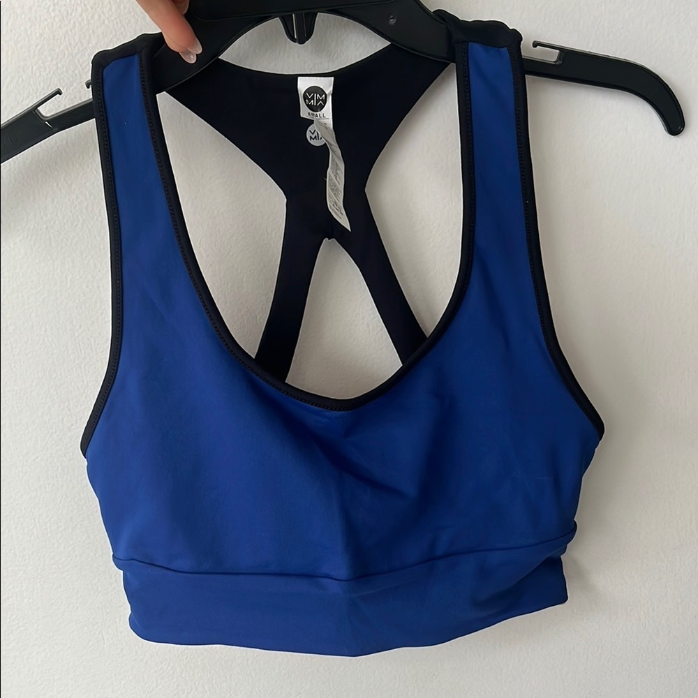 Small Blue Sports Bra